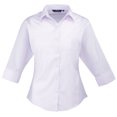 thumbnail image 1 of Premier- Camisa lisa de manga 3/4 (Lila), 1 of 1