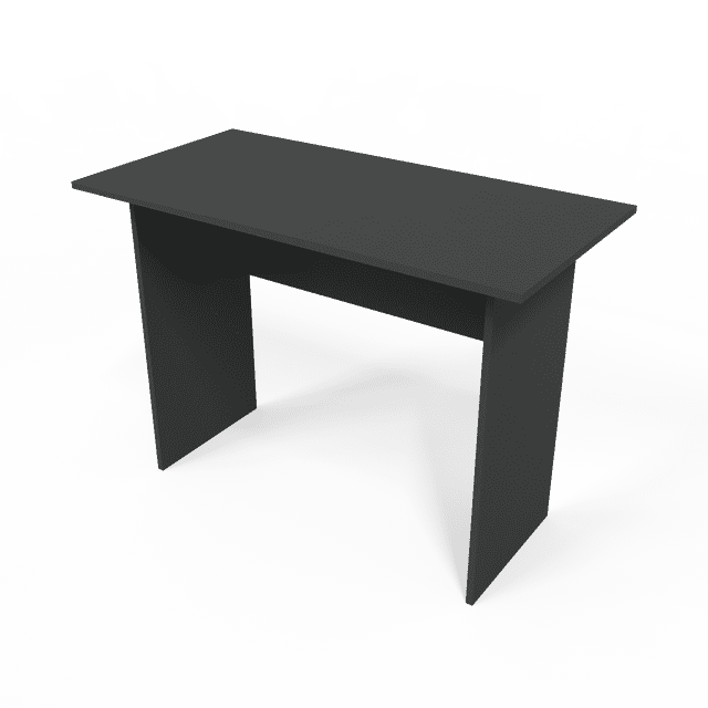 Escritorio esencial minimalista y práctico Randu 100x50 - 15mm negro