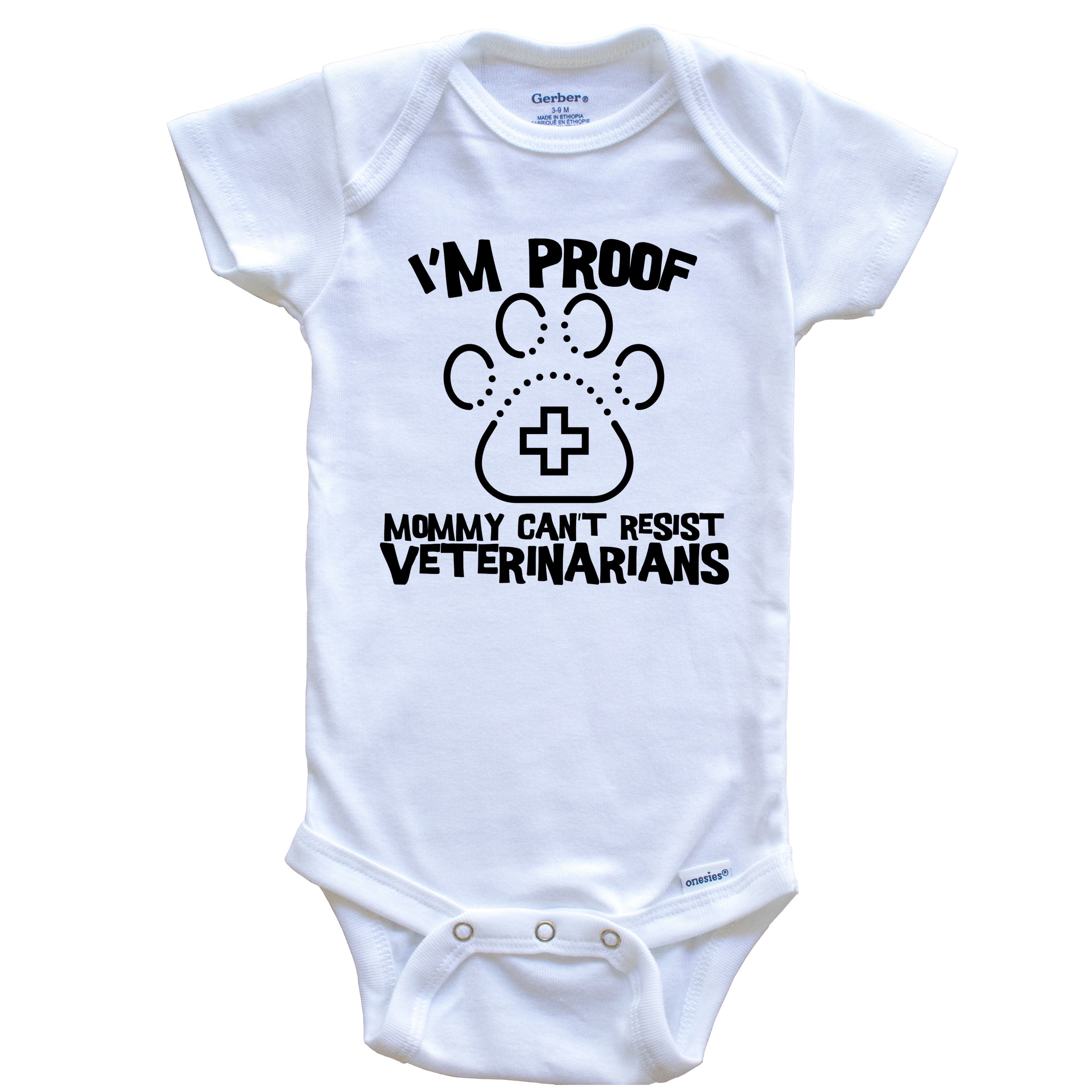 Details about   I'm Proof Mommy Can't Resist Chefs Funny Chef Baby Onesie 