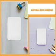thumbnail image 3 of HONMEET 30-Pack White Sublimation Transfer Labels, Rectangular Heat Transfer Stickers for Crafts, Projects and Fabric Printing, 3 of 8