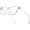 02-8291-clear, variant on Blue Light Glasses Women/Men Computer/Gaming/Phone Blue Blocker Anti Glare Square Black/Clear TR90 Glasses...
