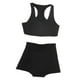 thumbnail image 4 of Ropa deportiva femenina a escala 1/6, disfraz, moda, ideal como regalo deportivo. Negro, 4 of 9