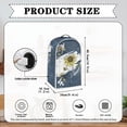 thumbnail image 4 of HELLHERO Denim Sunflower Art Blender Dust Cover Coffee Maker Protection with There is only one dust cover Durable 4 of July, 4 of 4