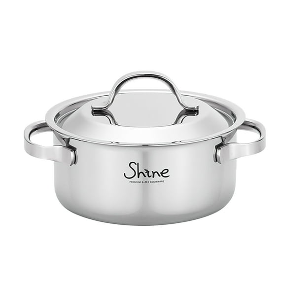 SHINE 3PLY Stainless steel 7.1" Saucepot