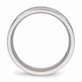 thumbnail image 2 of Stainless Steel Brushed and Polished Diamond-cut 6.50mm Band Size: 8; for Adults and Teens; for Women and Men, 2 of 6