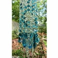 thumbnail image 6 of BAMILL Colorful Crystal Wind Chime 30” Multi-colored Acrylic Floral Garden Wind Chime, 6 of 8