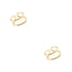 thumbnail image 1 of Anillos para Mujer Sonducket Boda Fiesta Compromiso Ajustable Oro 2piezas, 1 of 6