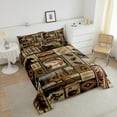 thumbnail image 3 of Erosebridal Wild Mallard Duck Elk Pike Fish Bedding Sets with Comforter, Rustic Lake House Lodge Cabin Duvet Insert, Reversible 2pcs, 3 of 7