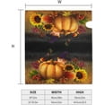 thumbnail image 5 of Fall Mailbox Covers Magnetic Standard Size 18" X 21" Autumn Harvest Pumpkin Sunflower Mailbox Cover Decorations Wrap, 5 of 6