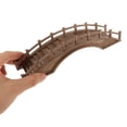 thumbnail image 4 of BESTYASH Tiny Landscape Decoration Wooden Mini Garden Bridge with Rustic Style 1 PCS, 4 of 7
