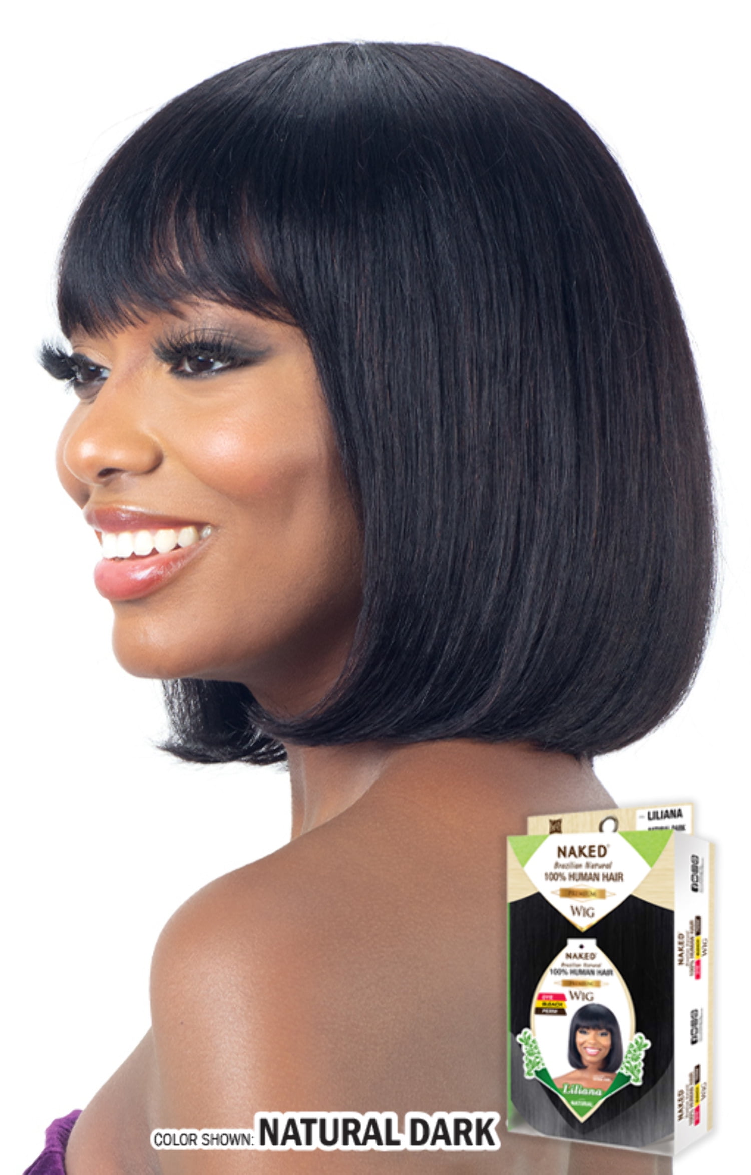 NAKED - NATURE 100% BRAZILIAN HUMAN HAIR WIG LILIANA (HUMAN)