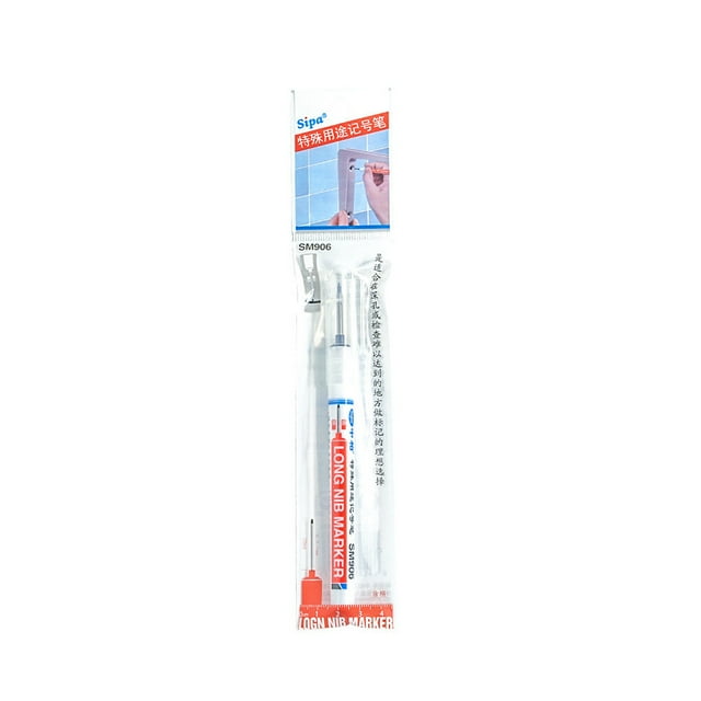 Plastic Marker Pen Woodwork Metal Glass Ceramic Making Scribing Waterproof Quick Dry Maker Pen