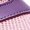 Purple, variant on Women Chic Round Toe Sneaker Heels Mesh Leather Strap Stiletto Pumps Size 10 Purple