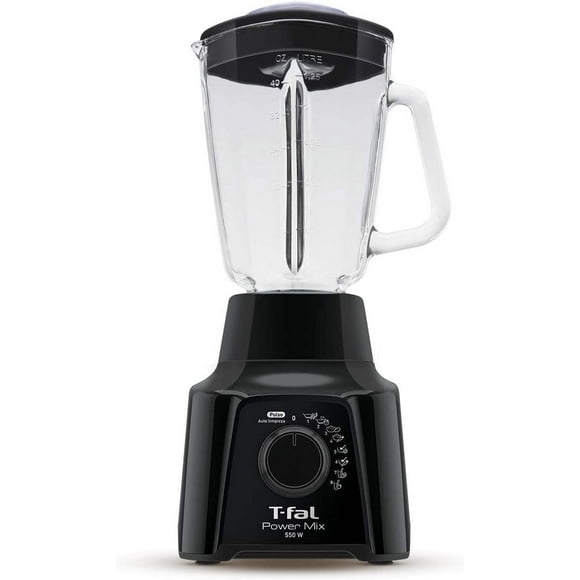 Licuadora T-Fal LN2898MX 8 Vel Vaso de Vidrio 1.25 LT Negro