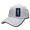 White, variant on Decky FitAll Fit All Flex Fitted Baseball Caps Hats Men Women White