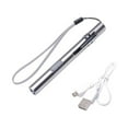 thumbnail image 1 of Portable Super Bright Led USB Rechargeable Pens Pocket Torch Lamp I8L1, 1 of 8