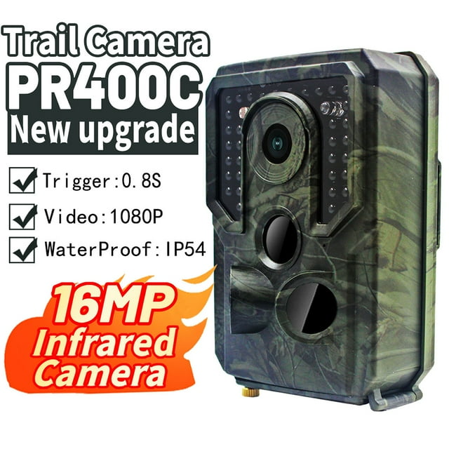 Maytalsory Hunting camera IP54 Waterproof 1080P Trail Camera Detection Infrared Night View Outdoor Camcorder