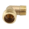 thumbnail image 2 of Air Compressor Elbow Coupler 20.5X16.5mm Male Thread Check Valve for Oil-Free Air Compressor Pneumatic Tool Hardware, 2 of 9