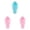 Blue 1 Pack & Pink 2 Packs, variant on 2024 NEW Ice Holder Ice Scoop Ice Plastic Ice Holder Mini Ice Ice Snow Rack Reusable Food Grade Ice Plastic