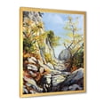 thumbnail image 2 of Designart 'Marble Path In Autumn Mountain' Traditional Framed Art Print, 2 of 4