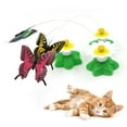 thumbnail image 4 of Papillon Électrique Colibri Chat Jouet Jouer Chat Papillon Jouets, 4 of 8