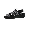 thumbnail image 3 of Drew Womens Sutton Open Toe Adjustable Wedge Sandals, 3 of 3
