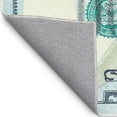 thumbnail image 4 of Well Woven New Hundred Dollar Bill Money Rug Runner 2' x 5', 4 of 6