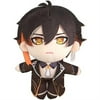 Genshin Impact Plushie zhongli/Xiao/Tartaglia Plush Toy Doll Stuffed Figure (20cm7.8inch) (Zhongli)