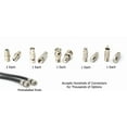 thumbnail image 2 of THE CIMPLE CO - 6' RG6 Black & 6 Universal Coaxial Cable Connector Ends - F81 RCA BNC Adapters, 2 of 9