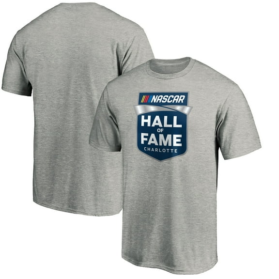 Men's Heather Gray NASCAR Hall of Fame T-Shirt
