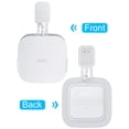thumbnail image 3 of COOLWUFAN Soporte de pared para sistema WiFi doméstico eero Pro 6 o eero Pro 6E, soporte simple y resistente para sistema Wi-Fi 6 de malla tribanda eero Pro 6E y Pro 6 (blanco (paquete de 3)), 3 of 5
