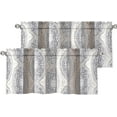 thumbnail image 1 of DriftAway Rideau de Fenêtre Motif Damas et Floral, 1 of 5