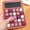 Red, variant on ESULOMP Standard Function Basic Calculator, Digits Desktop Calculator with Large LCD Display and Sensitive Button, Desktop Calculator for Office, Home, School (Purple)