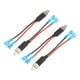 thumbnail image 1 of 4 Uds H1 macho adaptador de faro LED arnés de cableado extensión convertidor Cable Universal para coche, 1 of 1