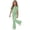 Green, variant on Mooqilaa Girls Outfit Sets Short Sleeve, Graphic Summer 2 Piece Girls Clothing Sets Yellow Size 5 T