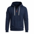 thumbnail image 4 of SRZYMJ Mens Hooded Sweatshirt Casual Long Sleeve Drawstring, 4 of 4