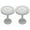 Ivory, variant on Urbanest Medallion Curtain Holdback – Elegant Drapery Tieback, Farmhouse Drapery Hardware for Stylish Window Treatments, 2 Pieces, Antique Silver/Pewter