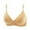 Gold, variant on Darzheoy Wire-Free Bra for Women Printing Thin Front Buckle Adjustment Chest Shape Bra Underwear No Rims Women Bras 42/95BC
