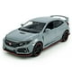 thumbnail image 1 of Civic Type R Coche de juguete Hatchback Deportes Diecast Modelo Coche 1/32 Escala Metal Pull Back Vehículos Puertas Luz abierta Sonido Juguetes para niños Niños Regalos de cumpleaños Colección para ho, 1 of 5