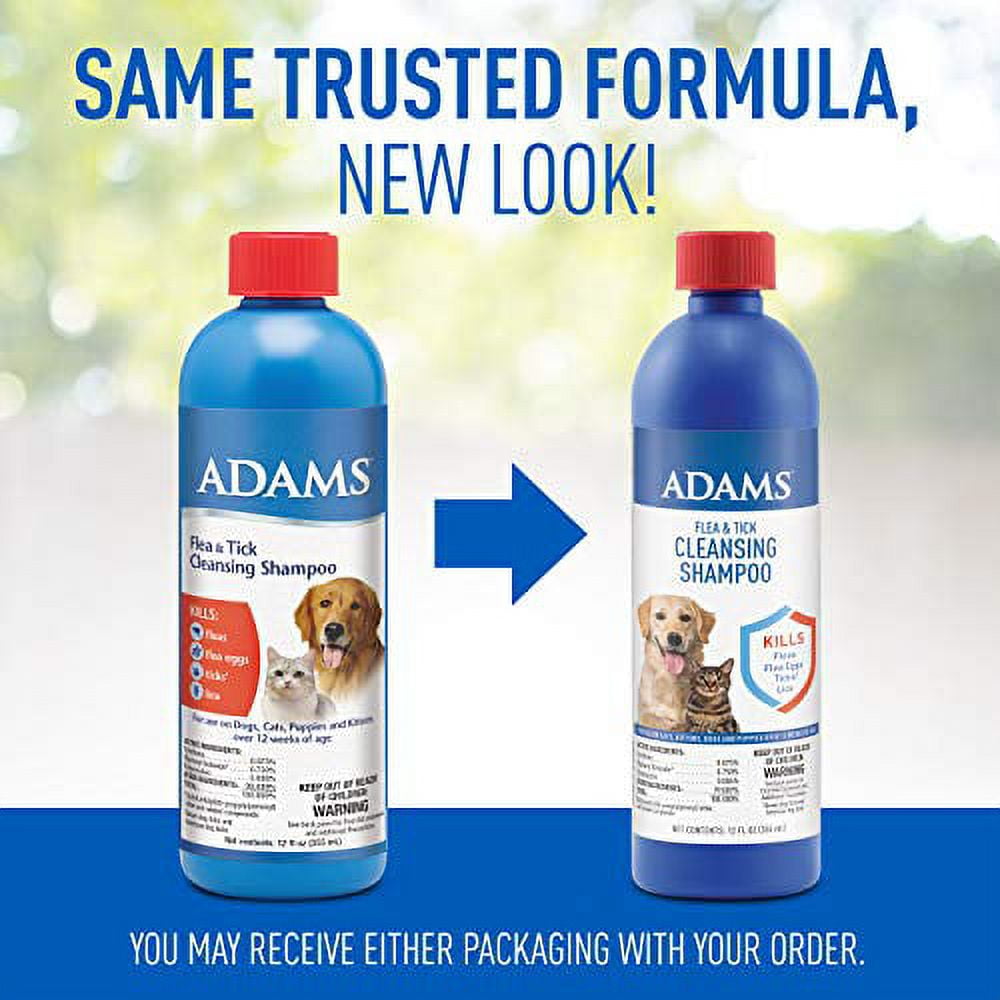 how often can i use adams flea and tick shampoo