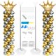 thumbnail image 1 of Juego de 2 kit de Soportes de Columna Arco para Globos, Soporte Telescópico Metálico de Altura Ajustable con Accesorios Base para Globos, Mamparas para Decoracion de Fiestas, Navidad y Bodas, 1 of 4