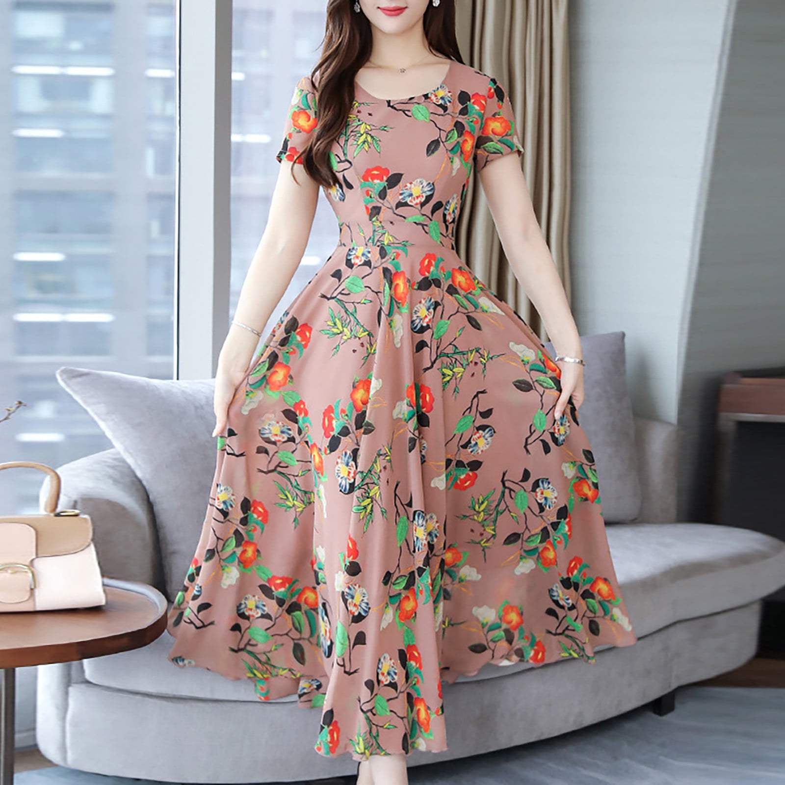 frocks-for-ladies-with-sleeves
