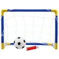 thumbnail image 1 of 1 Juego de mini portería de fútbol DIY puerta de red de fútbol para niños juguetes deportivos de interior juego de entrenamiento, 1 of 7