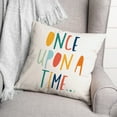 thumbnail image 3 of Creative Products Once Upon a Time Bright Tones Design 16 x 16 Spun Poly Pillow, 3 of 3