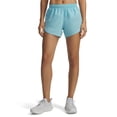 thumbnail image 1 of Shorts Under Armour Fly by para mujer, azul Blue Haze, talla grande, 1 of 2