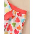 thumbnail image 6 of Bagilaanoe 3PCS Newborn Baby Girl Pants Set Floral/Heart Print Long Sleeve Sweatshirt Tops + Sweatpants + Headband 3M 6M 9M 12M 18M 24M Infant Casual Sweatsuits, 6 of 9