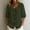 Army Green, variant on Summer Button Down Shirts for Women Black Short Sleeve Cotton Linen Blouse Loose Fit Cute Casual Collared Shirts