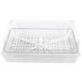thumbnail image 3 of SILENRADAWN 1Pc Stackable Plastic Storage Baskets for Kitchen and Party Use, 3 of 8