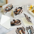 thumbnail image 4 of 6pcs Diamond Art Painting Kit Greeting Card, Featured Horse 5D DIY Special Shape Diamond Greeting Card Creative Gifts, Christmas Thanksgiving Greeting Card Congratulation, 4 of 7