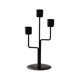 thumbnail image 2 of Portavelas de estructura moderna de metal | Centro de mesa decorativo de base resistente para mesa de comedor, bodas, decoración del hogar • Diseño elegante • 23x10x3cm • Duradero y estable, 2 of 6
